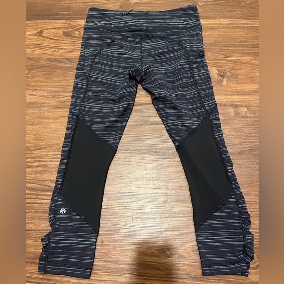 Lululemon Pace Rival Crop Leggings Size 8 - Picture 4 of 11